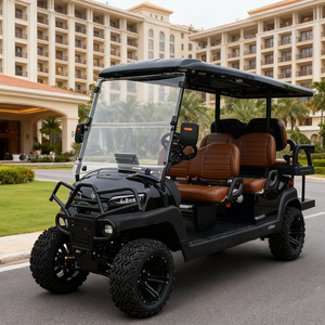 Model Luxury Seater Electric Golf Cart with CE Lithium Battery 5KW AC Motor
