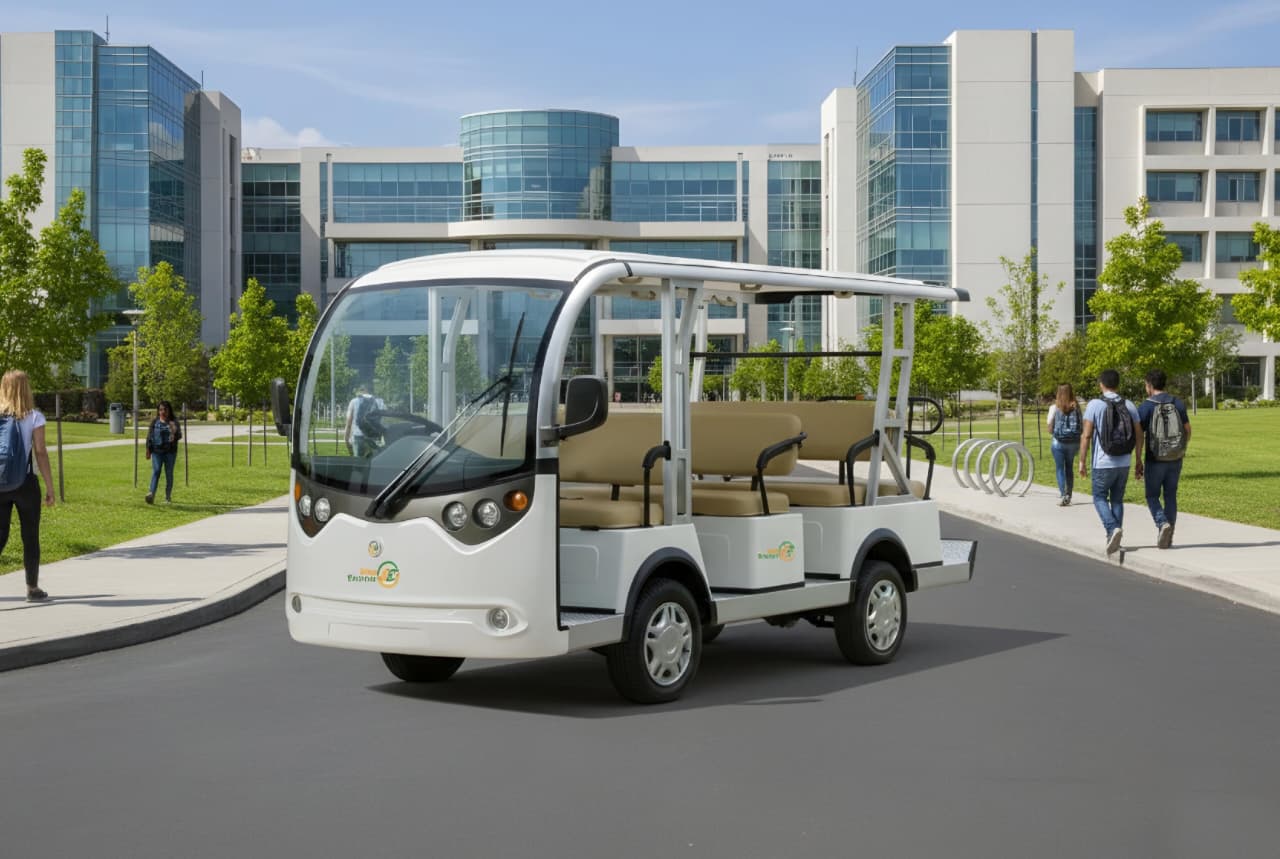11 Seater Campus Electric Mini Bus Shuttle
