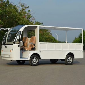 New Luxury Electric Sightseeing Bus 72V 4KW Motor