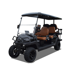 Luxury 6-seater Off-road Electric Golf Cart for Campsite