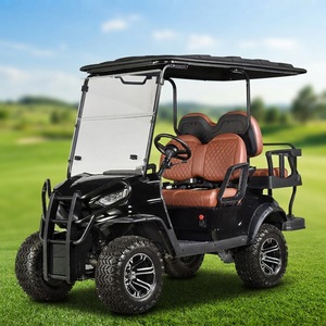 New Model 2+2 Electric Golf Cart Folding Club Hunting Buggy