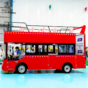Electric Battery Open Top Double Decker Bus